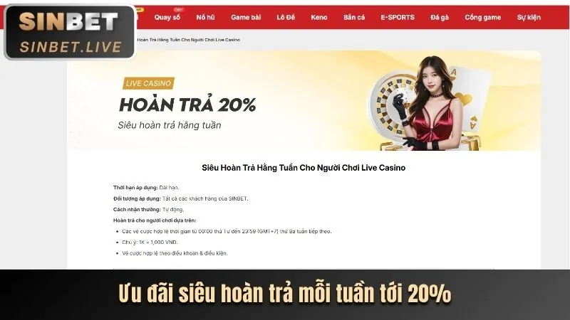 Chương trình hoàn trả cược thể thao hàng tuần tại Kufun Nhà Cái